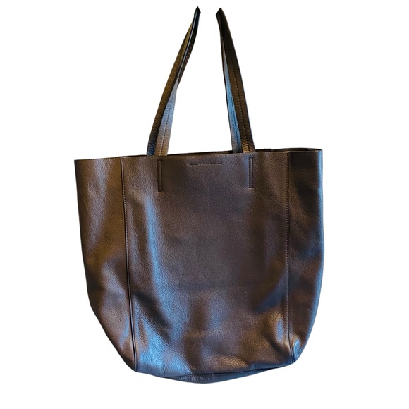 Banana Republic Ashbury Shearling Leather Tote - Picture 4 of 9